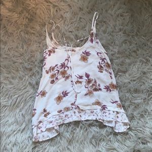 floral summer tank